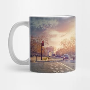 Triumphal Arch street view Mug